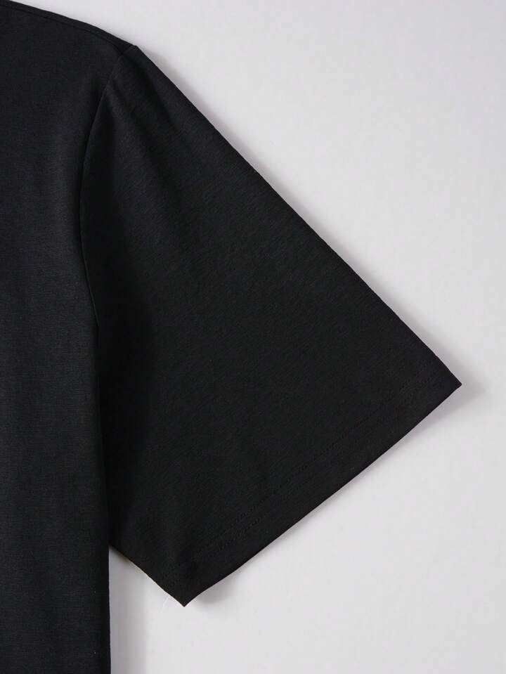 "জয় জুবিন দা" Unisex Classic Crew T-Shirt (Black)