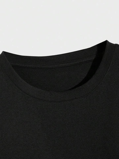 "জয় জুবিন দা" Unisex Classic Crew T-Shirt (Black)